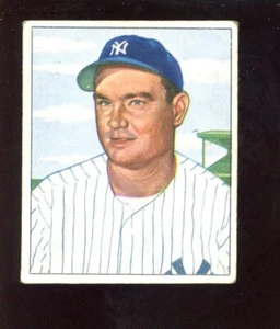 1950 Bowman Baseball Card #139 HOFER Johnny Mize New York Yankees - Picture 1 of 2