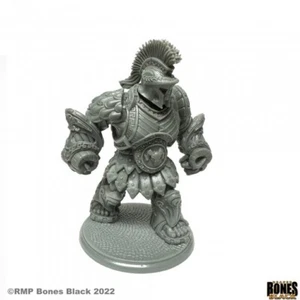 BRONCE GOLEM Reaper Miniatures Bones Negro REM44171 - Imagen 1 de 3