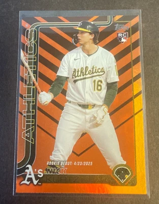 2025 Topps Update Orange & Black Halloween Foil Pick List You Choose - Image 1 of 4