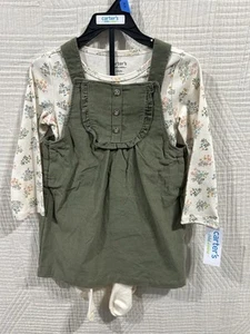 Child Of Mine Bebé Niñas Conjunto de Vestido Floral 3 Piezas Talla 24 M Nuevo - Imagen 1 de 6