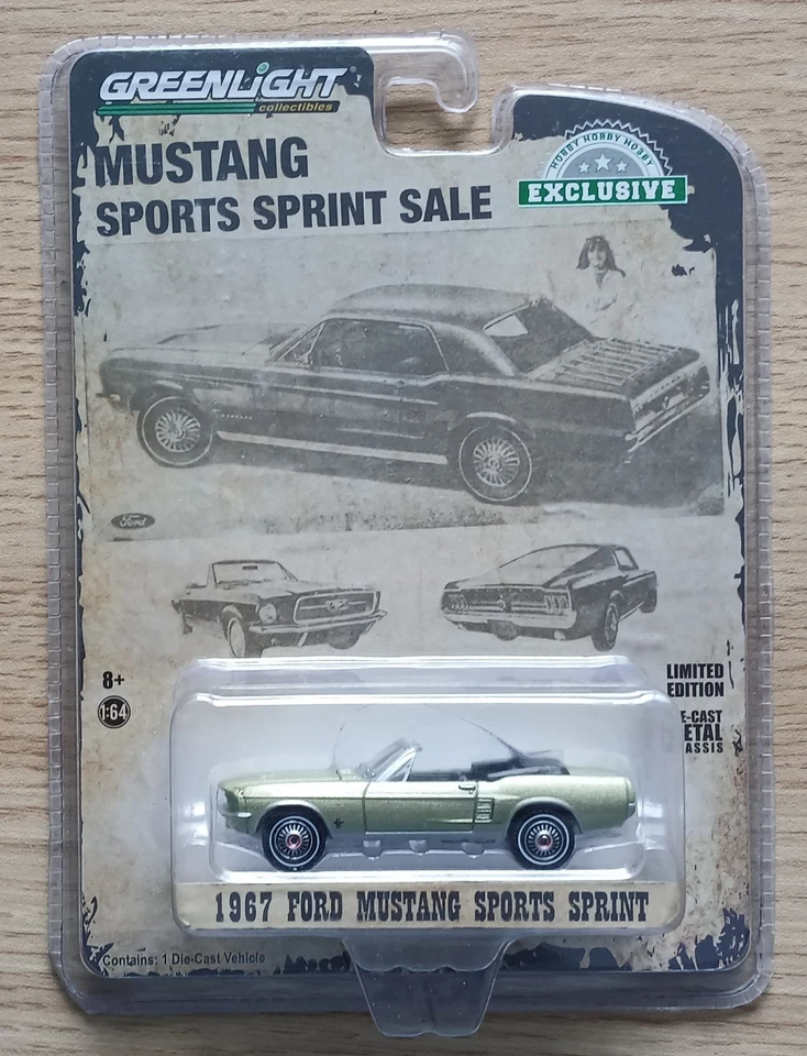 Ford Mustang Sports Sprint 1967 Greenlight. Foto 1 de 1
