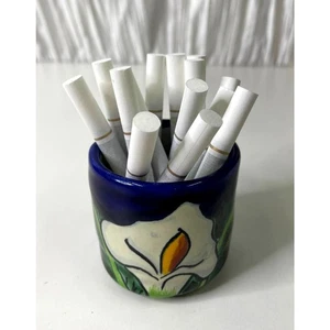 Vintage Mantequillero Individual Ceramic Tobacco Holder - Picture 1 of 7