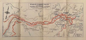 Routes to Yosemite National Park / 1946 - Imagen 1 de 3