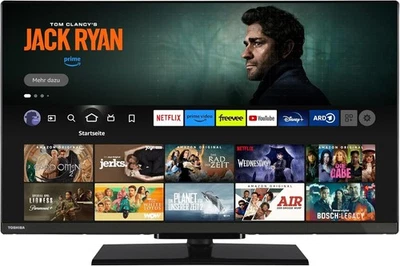 Toshiba 32 Zoll Fernseher Fire TV Full HD, HDR, Smart TV, Triple-Tuner, Alexa - Bild 1 von 4
