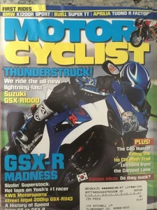 Motorcyclist magazine April 2007 - Picture 1 of 3