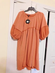 MITTOSHOP, NWT, Size S, GORGEOUS SWEATSHIRT DRESS, SO SOFT!!!! - Picture 1 of 3