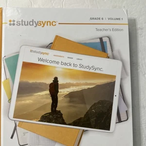 StudySync, Teacher's Edition, Grade 6 Volume 1, Never Used - Picture 1 of 5