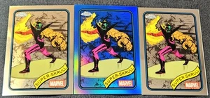 2025 Topps Chrome Marvel Blue /299 Refractor Super Skrull #11 - Picture 1 of 2