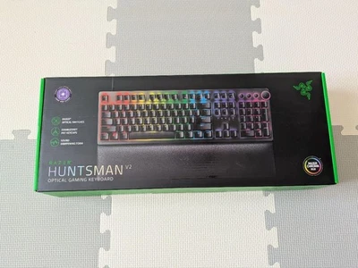 Razer Huntsman V2 Optical Gaming Keyboard Black JP Used/Tested - Image 1 of 4
