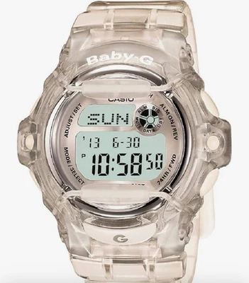 Women’s Casio Baby G BG169R/7BMTN Clear With Box and papers Brand New - Image 1 of 4