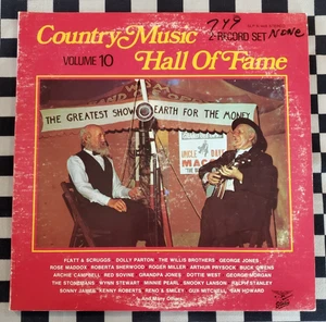 Country Music Hall Of Fame Vol. 10 2xLP by Various Artists vinyl 1970 VG+ - Picture 1 of 6