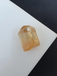 Raw Imperial Topaz Crystal Rough Uncut Unheated Untreated From Katlang - Picture 1 of 9