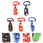 5 Pcs Weihnachts-Haustier-Krawatte Kätzchenhalsbänder Schmücken Weihnachtsdeko
