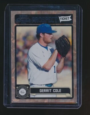 GERRIT COLE 2011 PANINI CONTENDERS PROSPECT TICKET CRACKED ICE 219/299 - Image 1 of 2