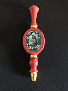 Woodchuck Draft Cider Red Beer Tap Handle - Picture 1 of 7