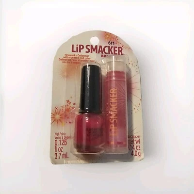 New Lip Smacker Brights Fireworks / Carnival Collection & Nail Polish 611 - Image 1 of 2