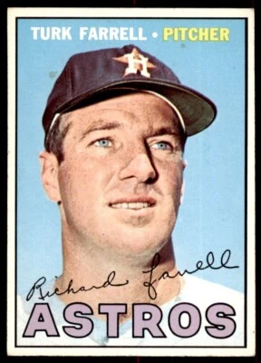 1967 TOPPS. TURK FARRELL. HOUSTON ASTROS #190 - Image 1 of 2