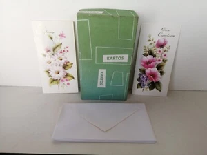 STOCK 25 BIGLIETTI AUGURI B COMPLEANNO ART 3193 KARTOS ITALY - Picture 1 of 2