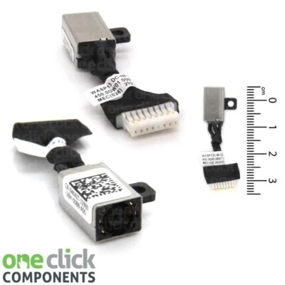 ONE CLICK COMPONENTS Nuevo cable zócalo puerto de carga de CC para Dell Latitude 3301 04K41T