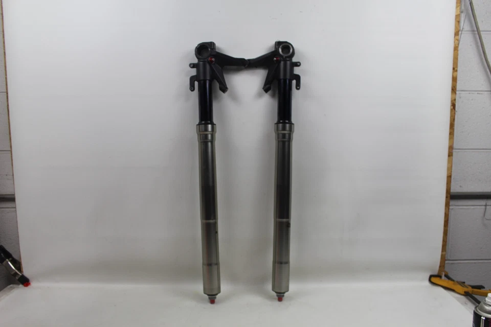 Ducati 1098 848 1198 Showa Front Forks Fork Suspension STRAIGHT NICE! - Image 1 of 4