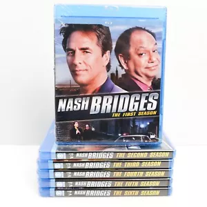 Nash Bridges Season 1 - 6 Blu-ray 1996 Action Crime Drama TV Series 1 2 3 4 5 6 - Picture 1 of 17