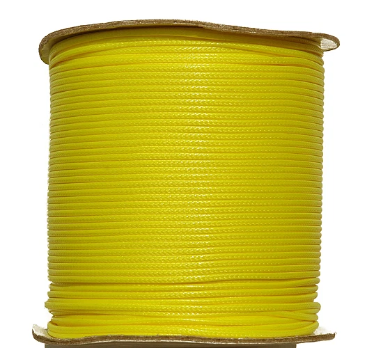 Carrete de polietileno estilo coreano trenzado amarillo brillante de 1,5 mm x 185 yardas Foto 1 de 1