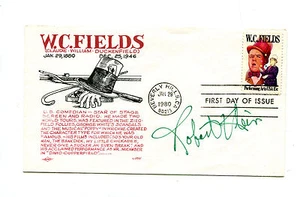 Autogramm ROBERT KLEIN auf FDC WC Fields 1980 Schauspieler Komiker - Bild 1 von 1