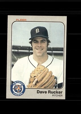 1983 Fleer - Dave Rucker #341 - Image 1 of 2