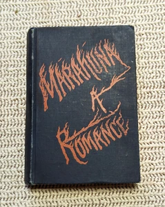 Marahuna A Romance, by H. B. Marriott Watson - 1888 - Rare 1st Edition Book - Picture 1 of 13