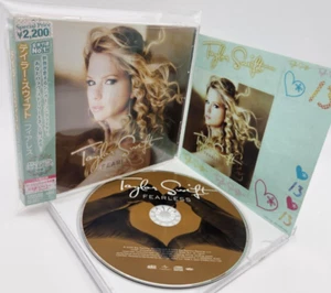 TAYLOR SWIFT Fearless Japan CD UICO 1165 w/OBI 4bonustracks Promo Sticker 2009 - Imagen 1 de 22
