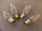 15w/25w/40w/60w Clear Candle, Light Bulb, Old Style, Lamps, BC ES SBC SES x10