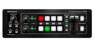 Roland V-1HD 4 x HDMI Input Video Switcher Full HD Audio Mixer Portable Design - Image 1 of 4