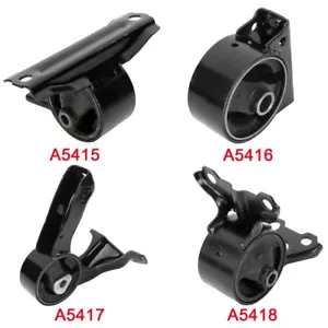 Soporte de motor y transmisión 4 piezas para Dodge Caliber L4 2,0 L 2,4 L 2007-2012 A5417 A5418 - Imagen 1 de 24