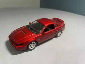 1999 FORD MUSTANG GT DARK RED 1:24 Scale Diecast RARE FIND For Parts - Picture 1 of 14