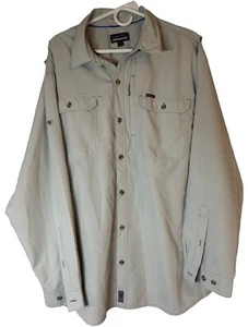 Camisa Patagonia Manga Larga Sol Patrol II Para Hombre XL Cómoda Malla Tela 50+ UPF - Imagen 1 de 15