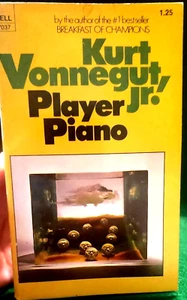 Kurt Vonnegut, Jr. "Player Piano" vintage Dell Paperback 7037 - Foto 1 di 4