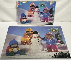 Cabbage Patch Kids Jigsaw Puzzle 1984 Milton Bradley Snow 100 pieces COMPLETE - Picture 1 of 6