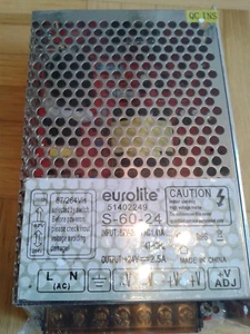 Leistungsstarker, hochwertiger LED-TRAFO DRIVER TRANSFORMATOR 24V 50W 2,5A - Picture 1 of 7