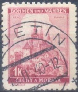 Dt.Reich Böhmen u.Mähren Mi-Nr.28 Deutschland Jahrgang 1939 Gestempelt (XD2524)