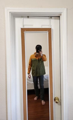 Chaqueta de hombre J Crew mediana - caqui/naranja Foto 1 de 4