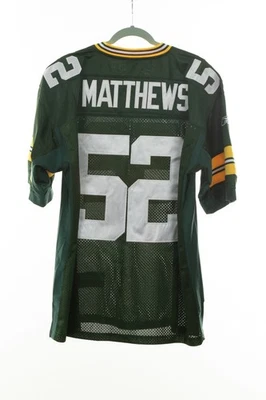 Clay Matthews 绿湾包装工队 NFL 球衣 52 码 Reebok 正品复古 #52 — 第 1/4 张图片