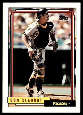 1992 Topps Don Slaught Pittsburgh Pirates #524 - Image 1 of 2