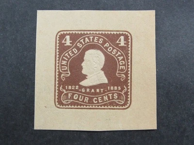 nystamps US Cut Square Stamp # W392 Mint H         N21x4270 - Image 1 of 2