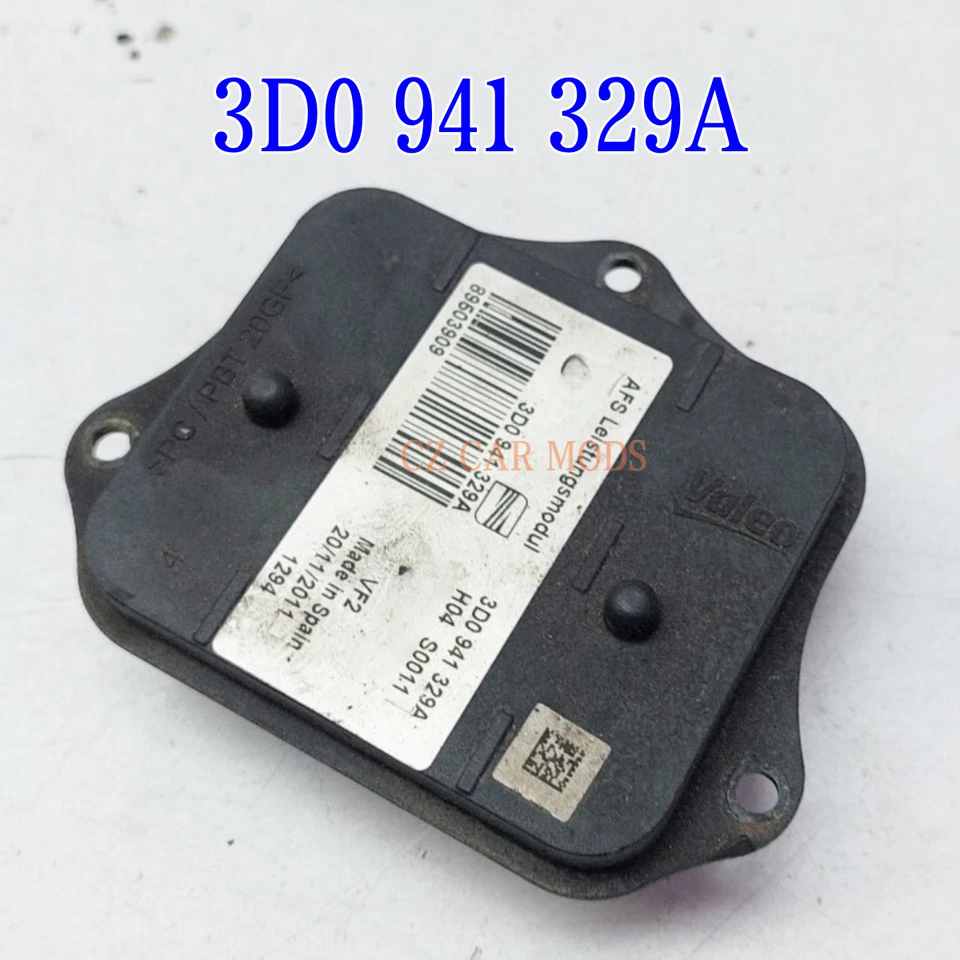 Módulo de controle de farol AFS original 3D0941329A para assento Audi Q5 VW Golf Passat - Imagem 1 de 4