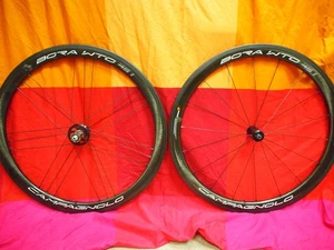 Campagnolo Bora WTO 45mm Rim Brake wheelset-Campagnolo freehub - Picture 1 of 19