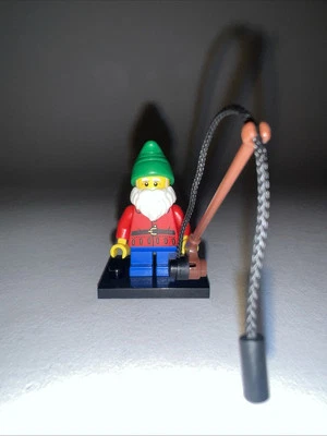 Lego col04-1 Sammelfigur Zwerg mit Angel Minifigures Series 4 Vollständig - Bild 1 von 2