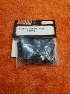 Du-Bro - 6-32 Monster Links 12/pkg. - New - Part 2316 - JT25 - Picture 1 of 6