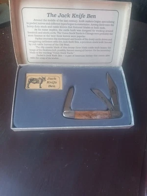 Faca Parker's Jack Ben edição limitada faca de bolso com caixa nunca usada - Imagem 1 de 4