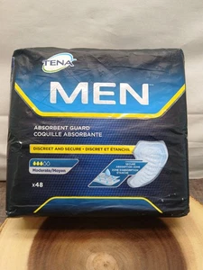 Tena Moderate Absorbency Men's Incontinence Pads - 48 Count ๐ฅ - Picture 1 of 9
