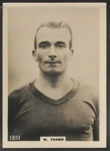 PINNACE FOOTBALL (LF SIZE PINNACE BACK)-#1351- CLYDE - FRAME  - Picture 1 of 2